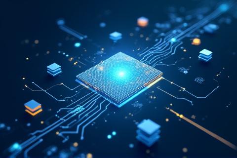 Visualisation d'intégration de données avec différentes sources (points, lignes, polygones) se combinant sur une carte numérique pour former une vue unifiée.